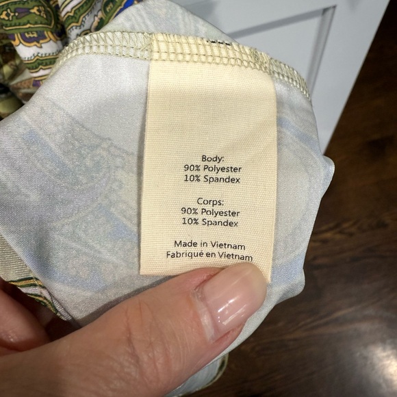 L’Agence NEW Paisley Print Knee-Length Dress - Picture 6 of 8